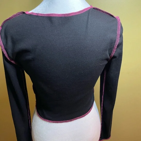 Shein Safety Pin Heart Appliqué - M - Picture 8 of 11